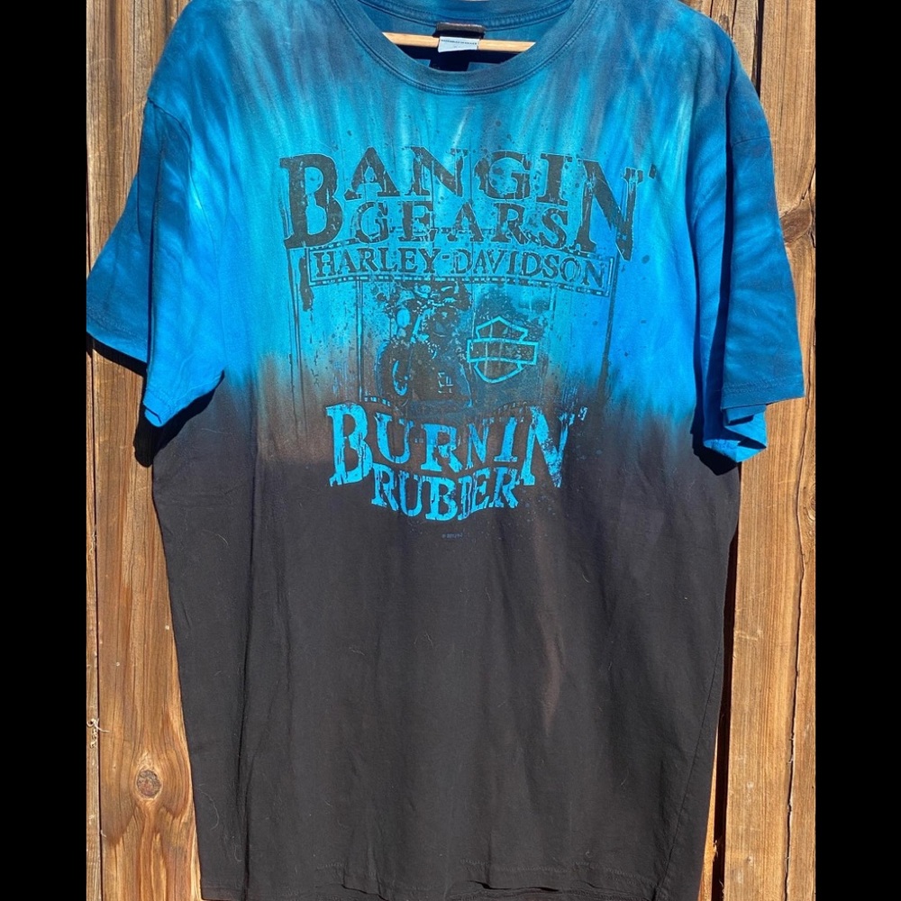 🦅 vintage dip dye Harley Davidson tee 🦅